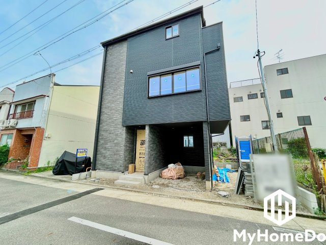 北区大杉　1期の前面道路含む現地写真|5月2日 現場写真