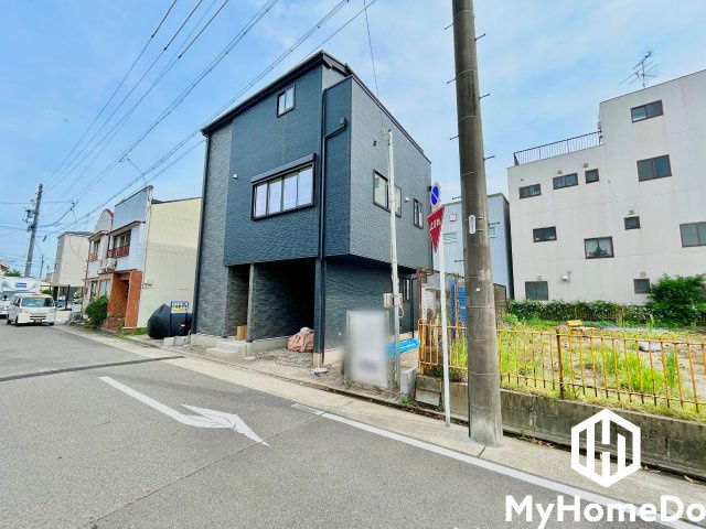 北区大杉　1期の前面道路含む現地写真|5月2日 現場写真