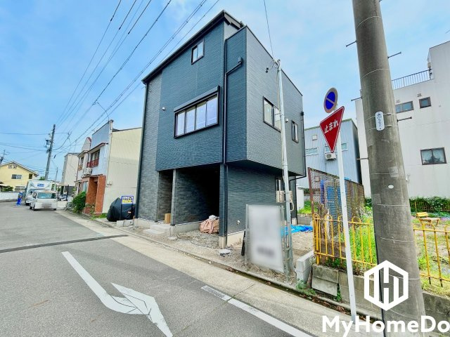 北区大杉　1期の前面道路含む現地写真|5月2日 現場写真