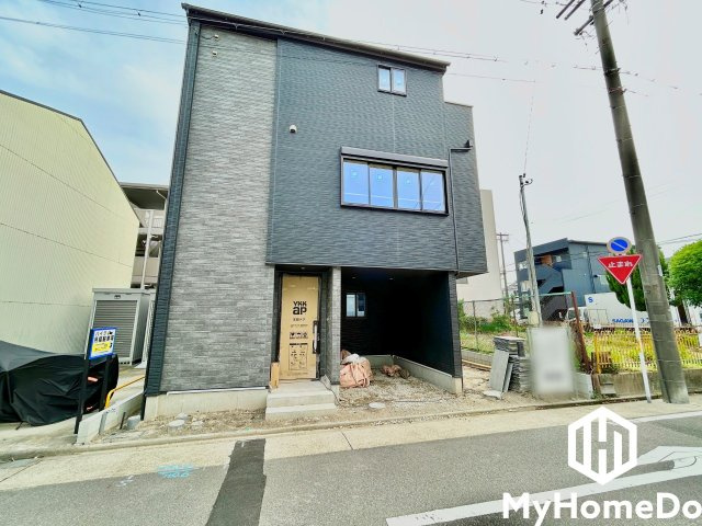 北区大杉　1期の前面道路含む現地写真|5月2日 現場写真