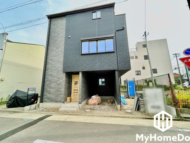 北区大杉　1期の前面道路含む現地写真|5月2日 現場写真