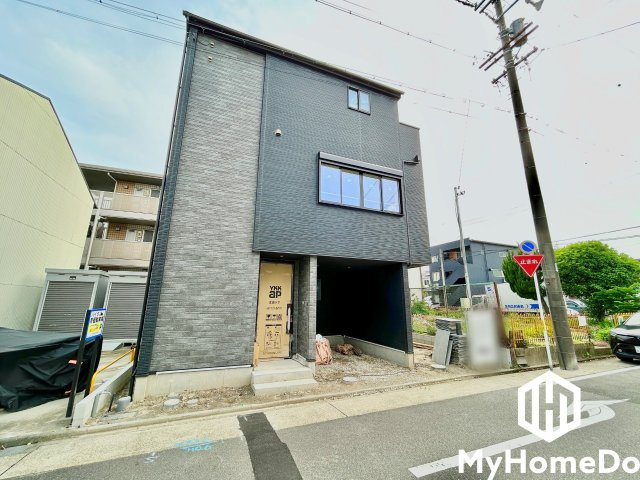北区大杉　1期の前面道路含む現地写真|5月2日 現場写真