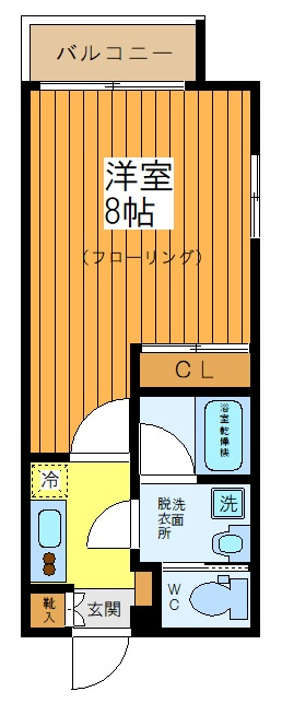 クレイシアIDZ学芸大学（アイズ）の間取り