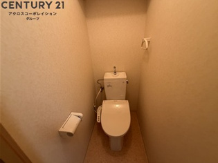 清潔感のあるトイレです