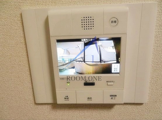 コスモ小石川のセキュリティ|モニター付きインターホンです。