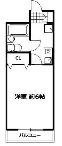 スカイコート成増の間取り
