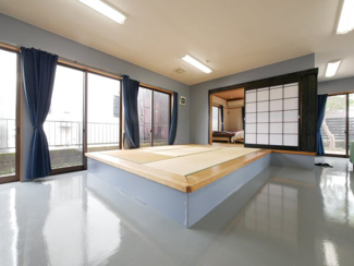 【その他】 | 市川三郷町高田 売事務所・店舗　敷地293坪・平成16年築 | ラウンジの畳コーナー　後付けの為、撤去も可能です。