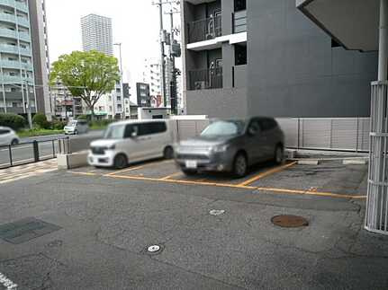 パラッシオ昭和町の駐輪場
