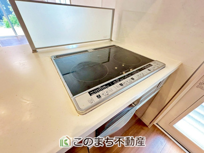 【設備】 | 栃木市沼和田町再生住宅 | IHクッキングヒーターでお掃除楽々です♪
