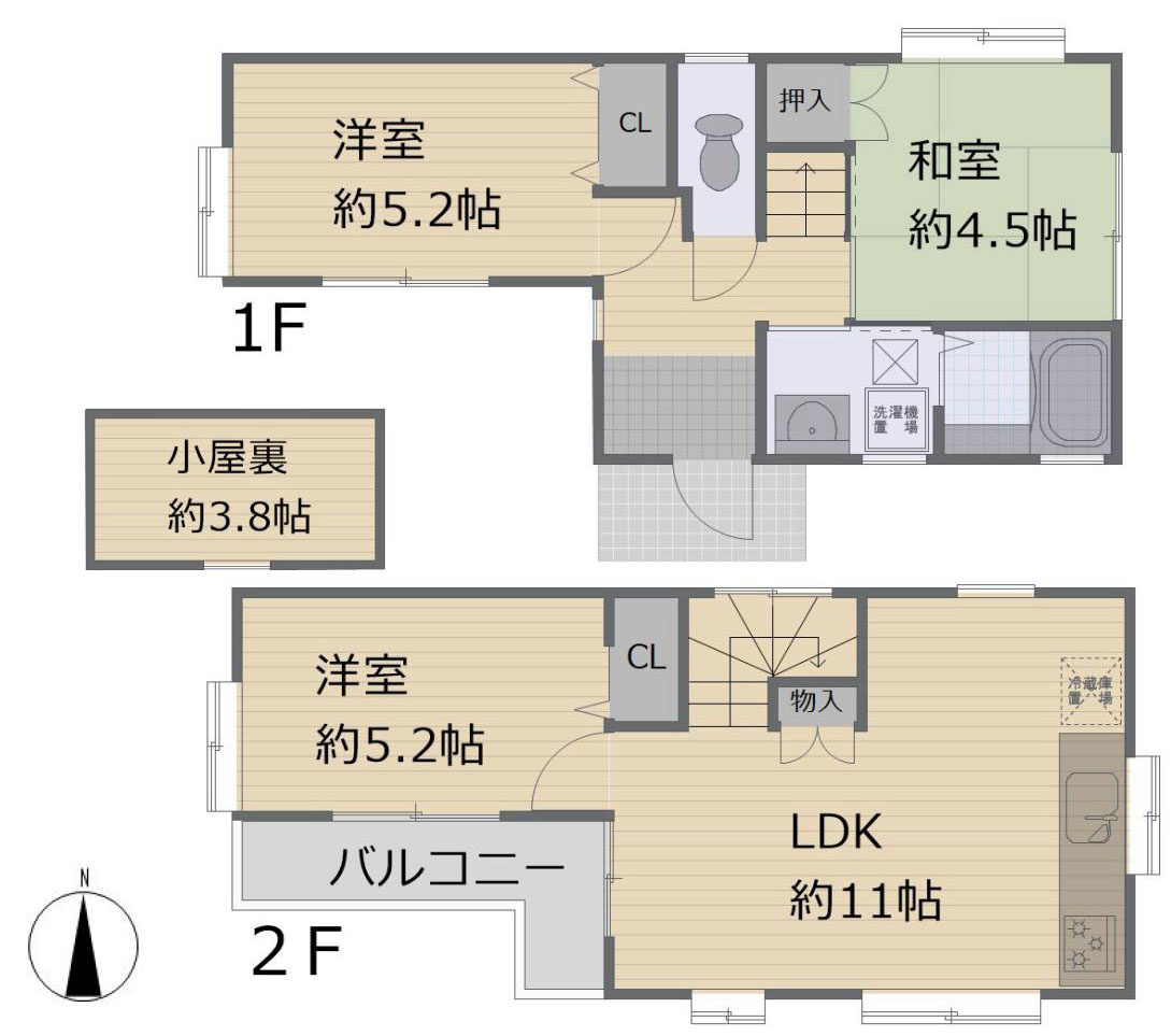 東村山市萩山町１丁目の中古一戸建
