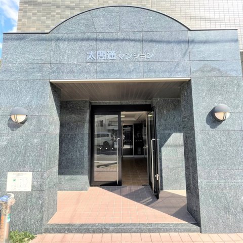 太閤通マンションのエントランス