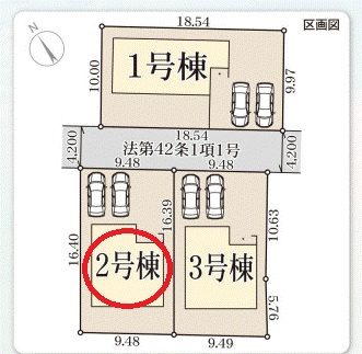 【区画図】 | リーブルガーデン彦根市平田町５期 | 区画図