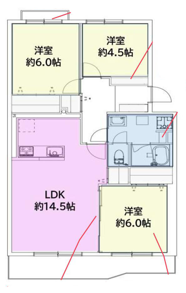 多摩市貝取３丁目の中古マンション