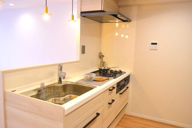 多摩市貝取３丁目の中古マンションのキッチン