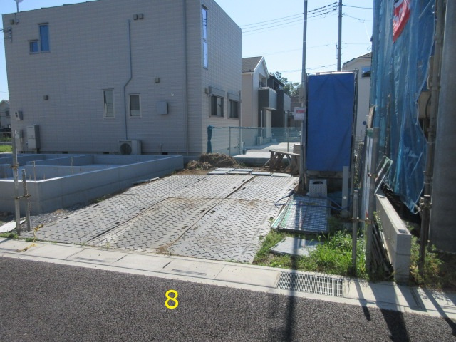 【仲介手数料無料】新築戸建　東松山市和泉町6付近の前面道路含む現地写真