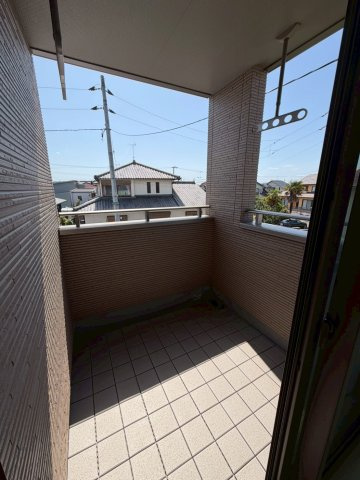 丸亀市中府町４丁目　新築オール電化住宅のバルコニー