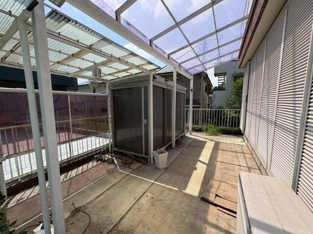 南山田町戸建の庭|※リフォーム中の写真です。