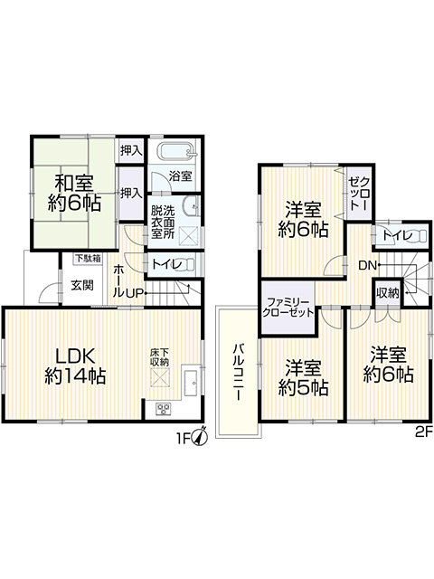 岡崎市中島町の間取り
