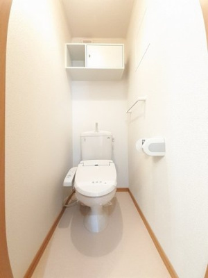 【トイレ】 | ヴィア・ラッテア河久保　2LDKW | 落ち着いたトイレです