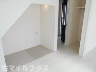 【和室】 | 郡山市久留米2丁目新築一戸建て4棟 | 和室、ちょっとしたくつろぎスペースにいかがでしょうか