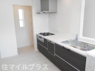 【キッチン】 | 郡山市久留米2丁目新築一戸建て4棟 | お料理しやすいキッチンです