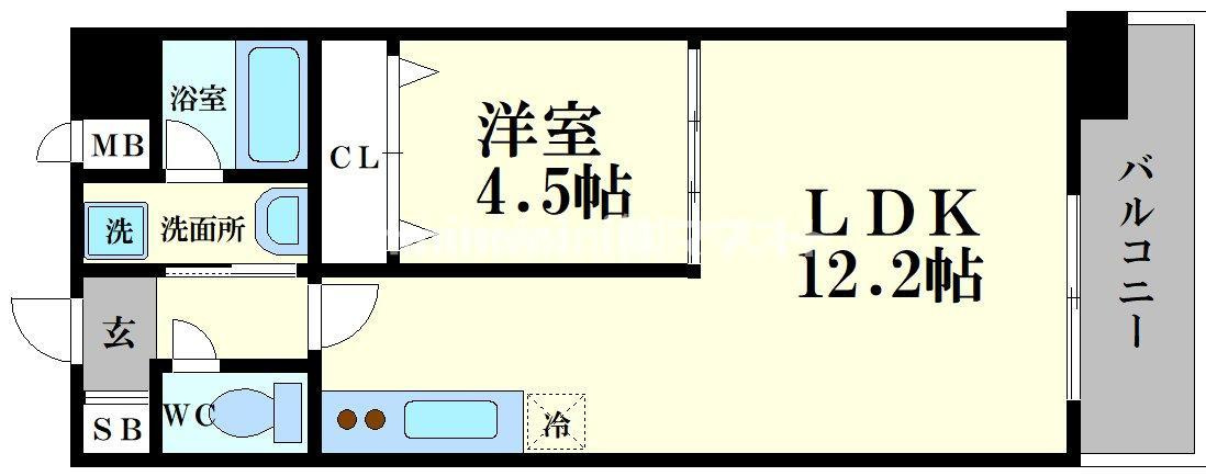 リーゾ エ パーネの間取り