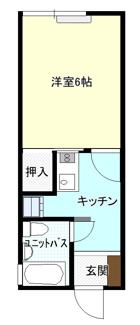 【間取り】 | コーポ濱口