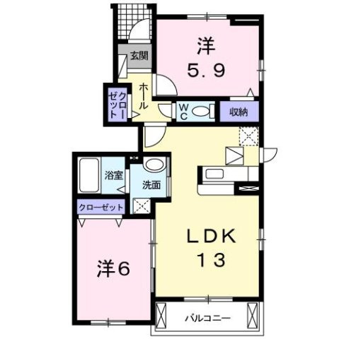 【間取り】 | Ｓ・Ｋ　プロムナード