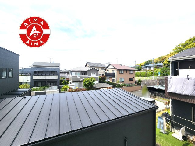 福津市有弥の里2丁目第1-3棟（2号棟）の展望|窓から緑が見える物件も魅力的です。