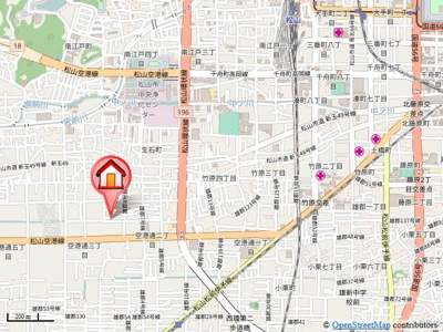 【地図】 | ラフィネタウン空港通