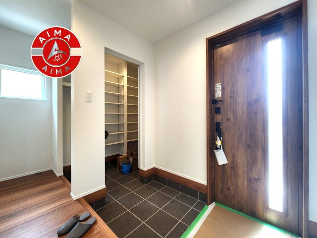 福津市有弥の里2丁目第1-3棟（3号棟）の防犯設備|二重ロックでしっかり防犯対策ができます。