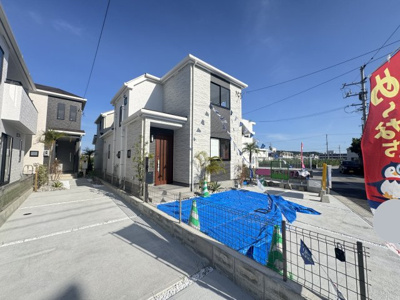 【外観】 | 西原町我謝（全4棟）ラストC号棟 | C号棟　並列駐車3台可♪
