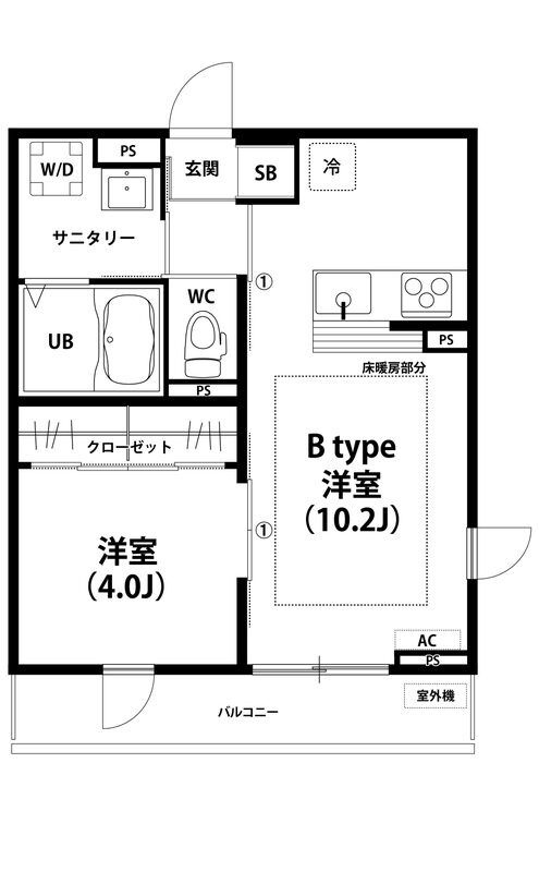 横浜市南区蒔田町のアパート