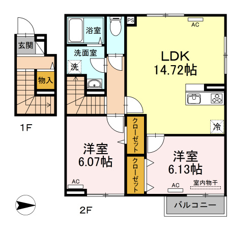 グランヴェールの間取り