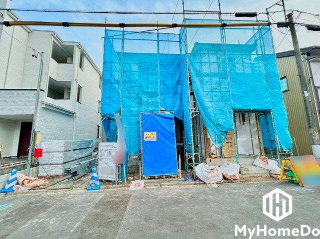 北区西志賀町　1期の前面道路含む現地写真