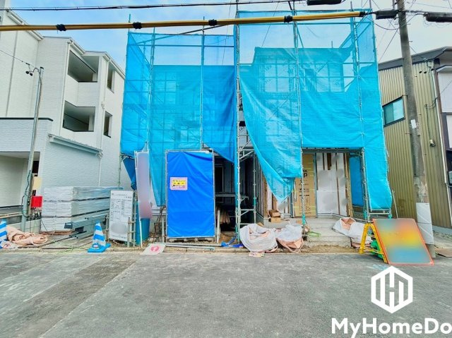 北区西志賀町　1期の前面道路含む現地写真