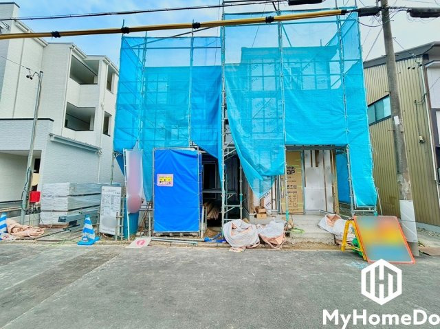 北区西志賀町　1期の前面道路含む現地写真