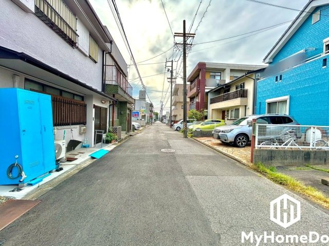 北区西志賀町　1期の前面道路含む現地写真