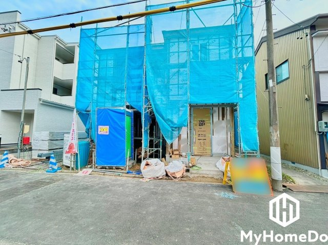 北区西志賀町　1期の前面道路含む現地写真