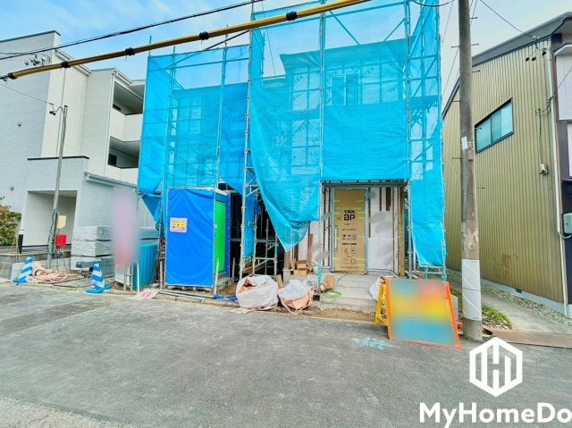 北区西志賀町　1期の前面道路含む現地写真