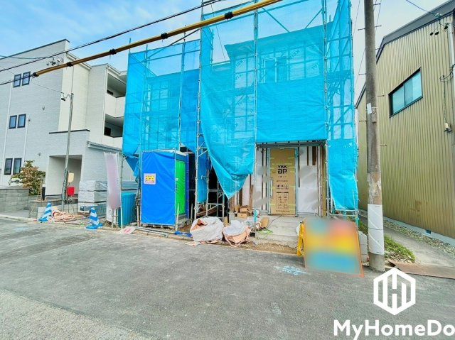 北区西志賀町　1期の前面道路含む現地写真