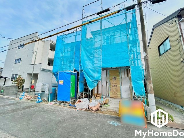北区西志賀町　1期の前面道路含む現地写真