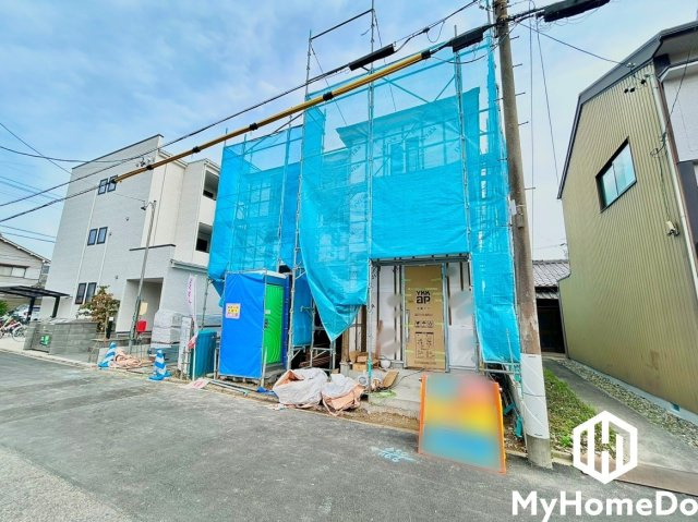 北区西志賀町　1期の前面道路含む現地写真