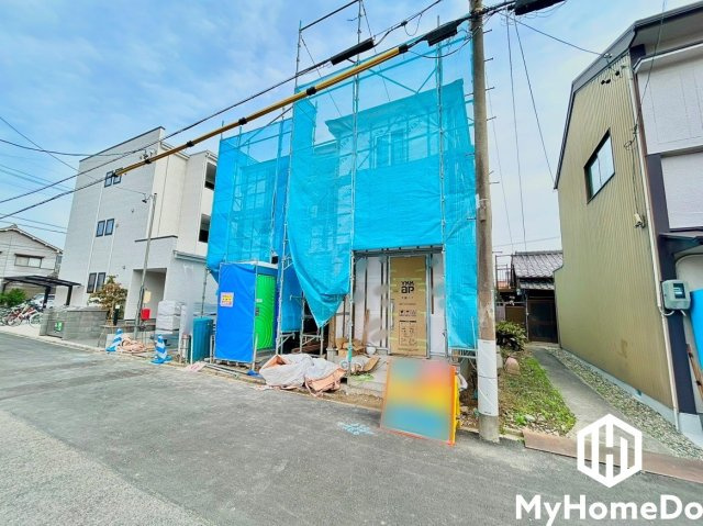 北区西志賀町　1期の前面道路含む現地写真