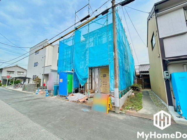 北区西志賀町　1期の前面道路含む現地写真