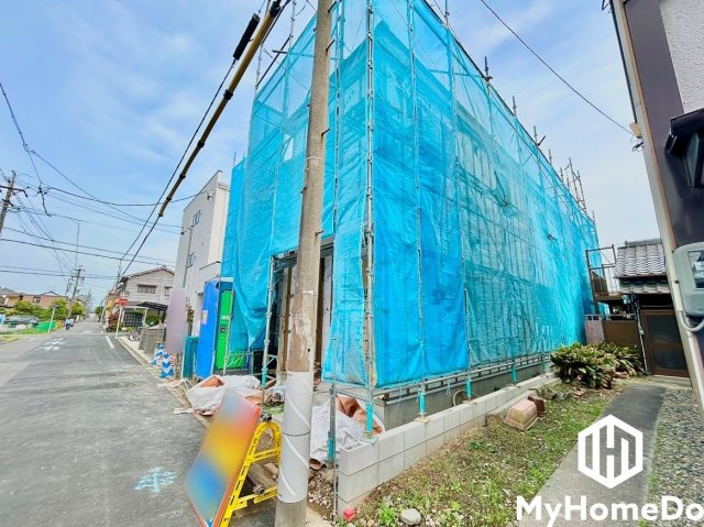 北区西志賀町　1期の前面道路含む現地写真