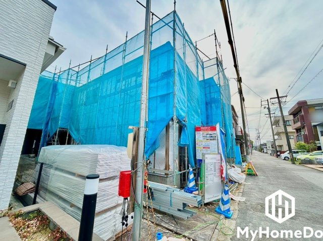 北区西志賀町　1期の前面道路含む現地写真