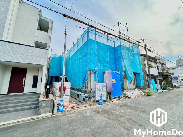 北区西志賀町　1期の前面道路含む現地写真
