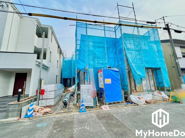 北区西志賀町　1期の前面道路含む現地写真