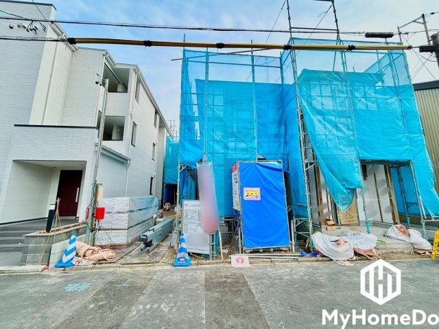 北区西志賀町　1期の前面道路含む現地写真
